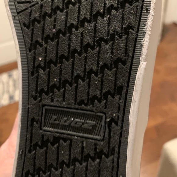 Sz 8.5 Lugz fur lined black clipper shoes. New - Picture 5 of 6